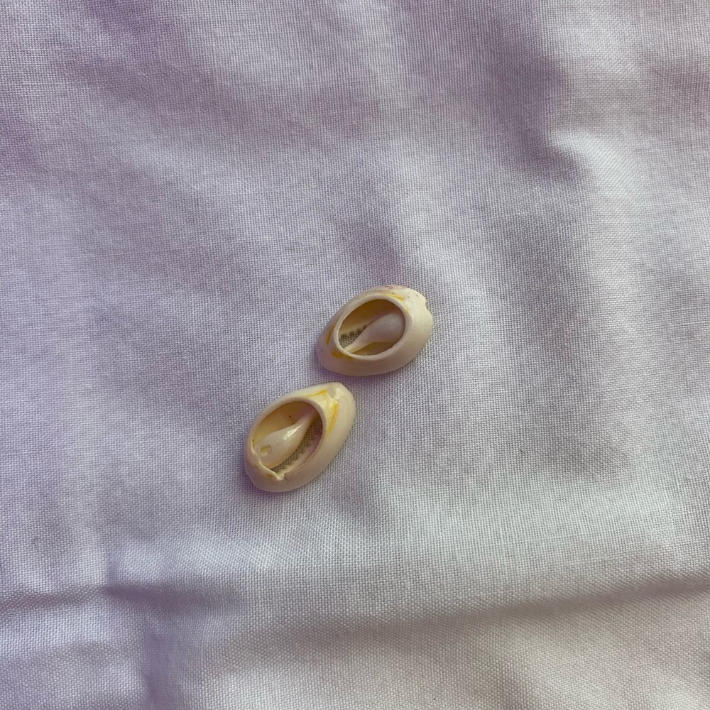 White Shell Beads - Picture 4 of 4